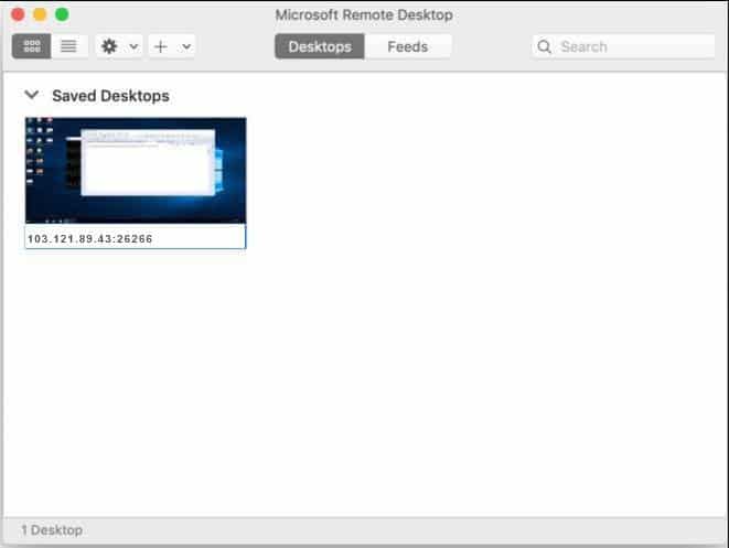 Hướng dẫn kết nối Remote Desktop cho dịch vụ Server, VPS Windows trên Hệ điều hành Mac-OS