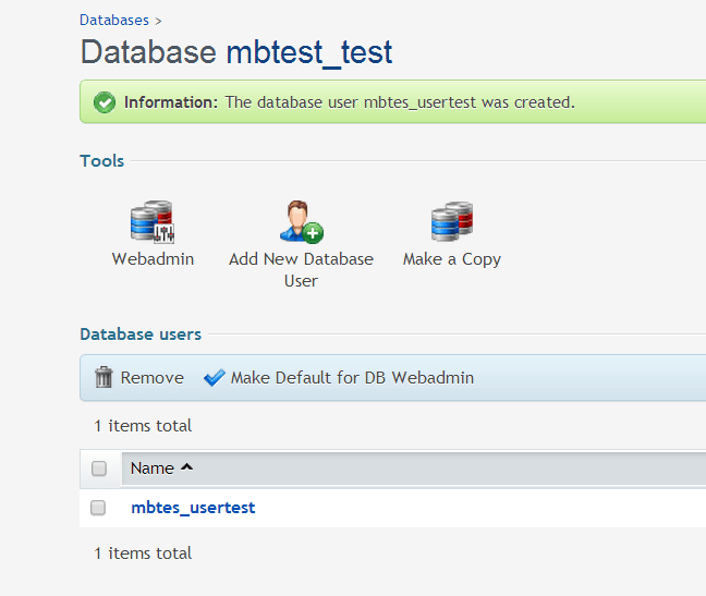 Backup và Restore Database với Plesk