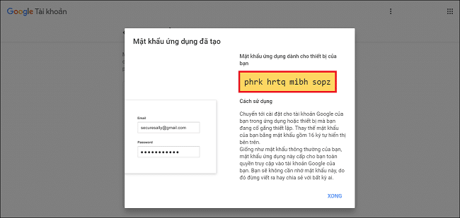 Cấu hình SMTP Gmail 5
