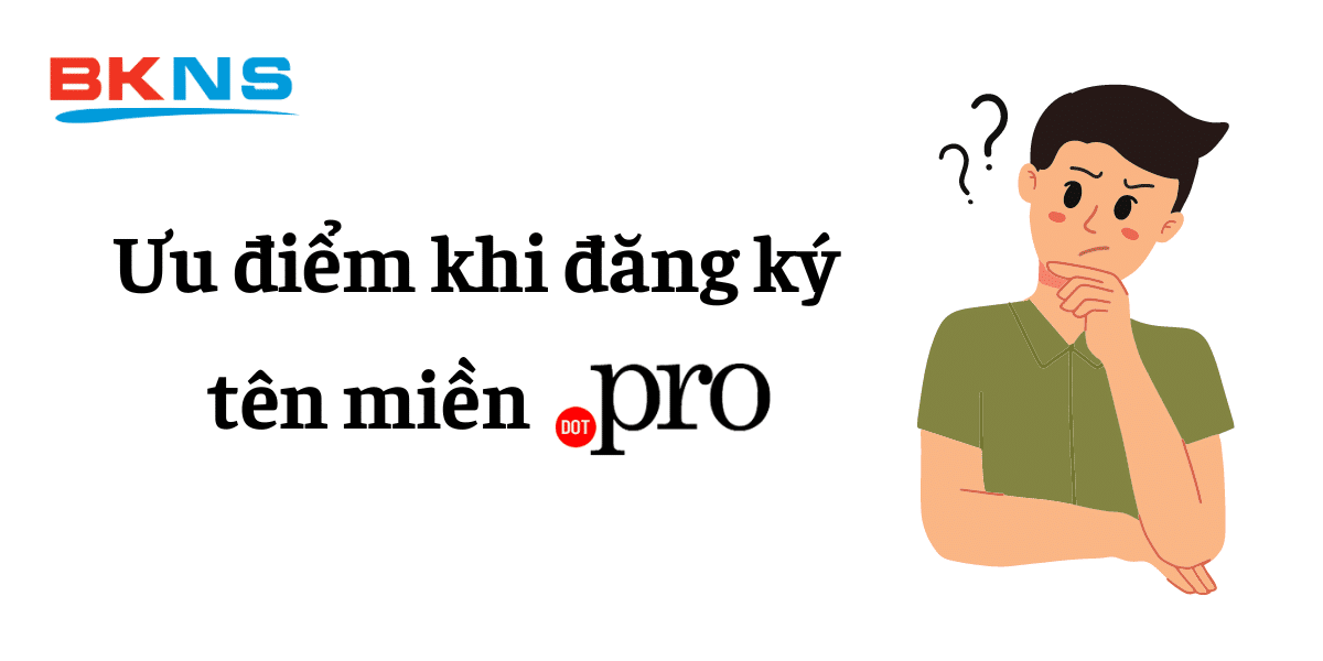 Ưu điểm khi đăng ký tên miền .PRO